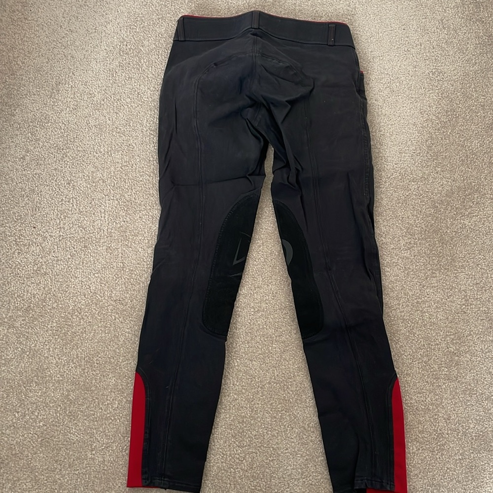 Size 26 Devon Aire Knee Patch Breeches - image 5